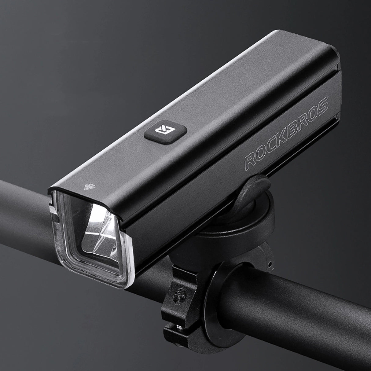 Rockbros 24610002001 front bicycle light 1000 lm + USB-C - USB-A cable - black