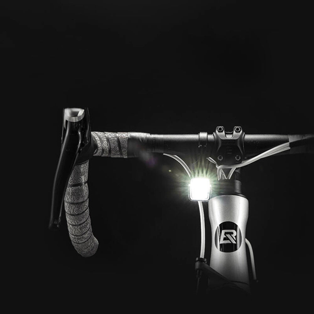 Rockbros 24610002001 front bicycle light 1000 lm + USB-C - USB-A cable - black