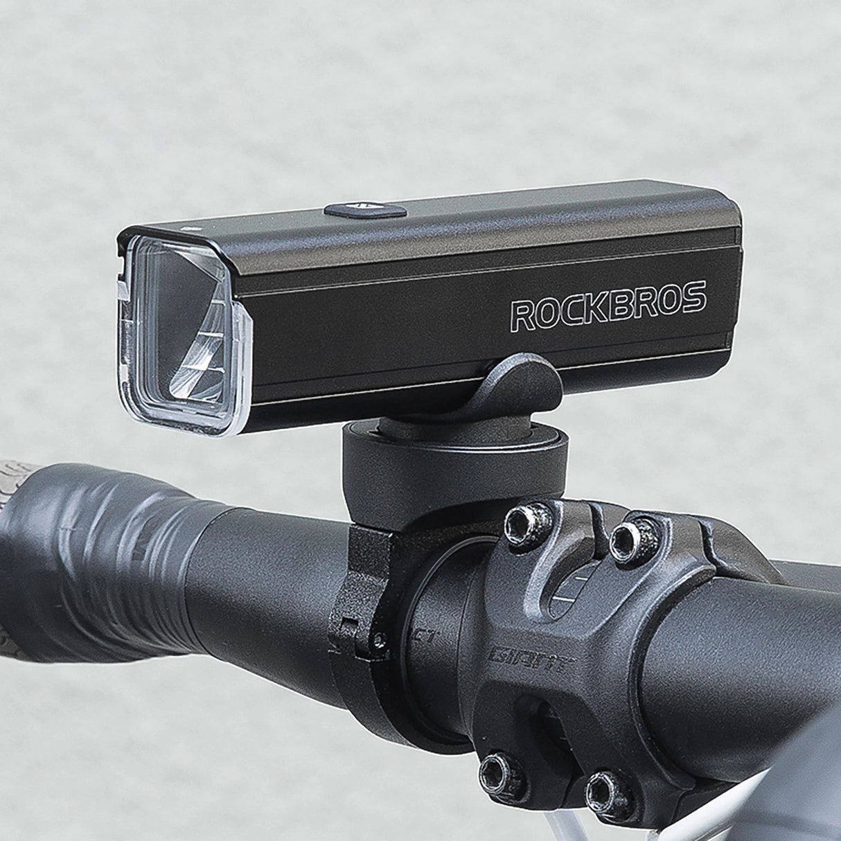 Rockbros 24610002001 front bicycle light 1000 lm + USB-C - USB-A cable - black