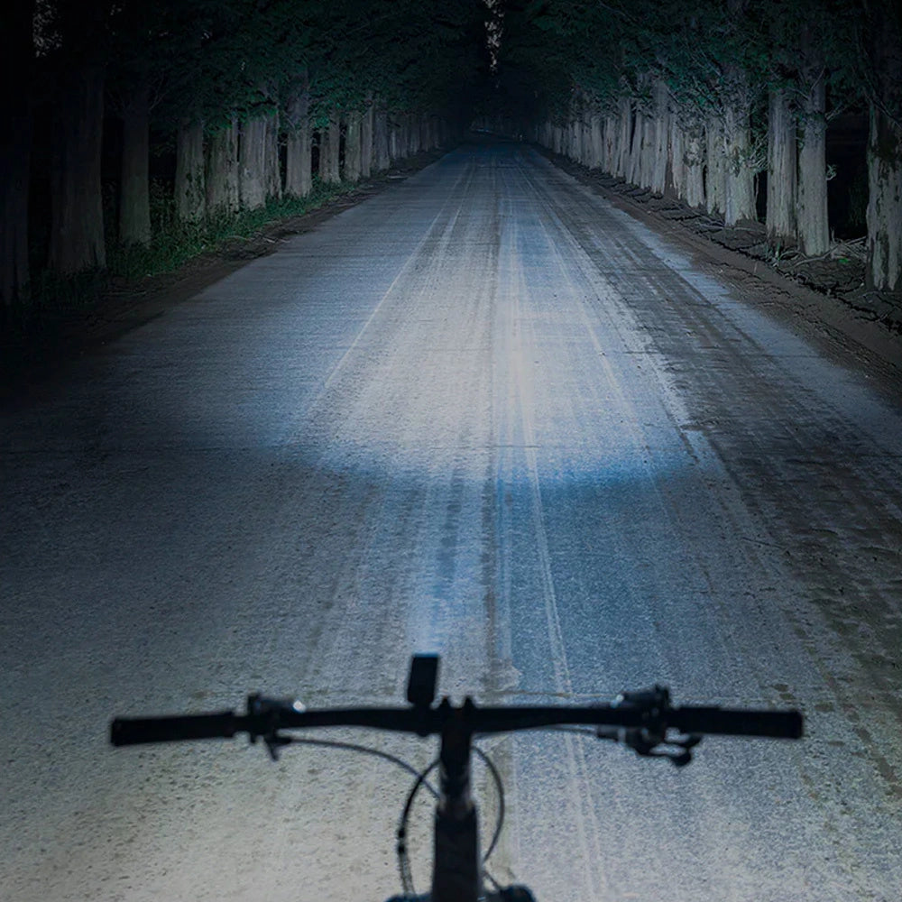Rockbros 24510003001 front bicycle light 260 lm + USB-C - USB-A cable - black