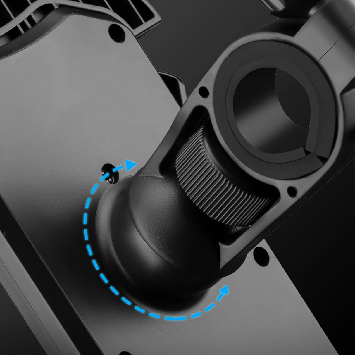 Rockbros 25210032001 Hjultelefonholder til cykel - sort