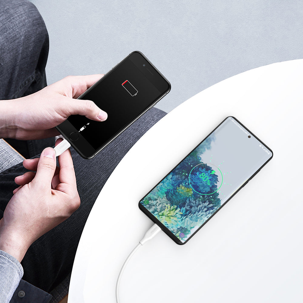 Choetech IP0040 USB-C / Lightning MFi PD 30W 1,2 m kabel - hvid