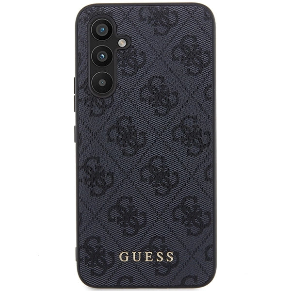 Guess GUHCS23FEG4GFGR S23 FE S711 grå/grå hardcase 4G Metal Gold Logo