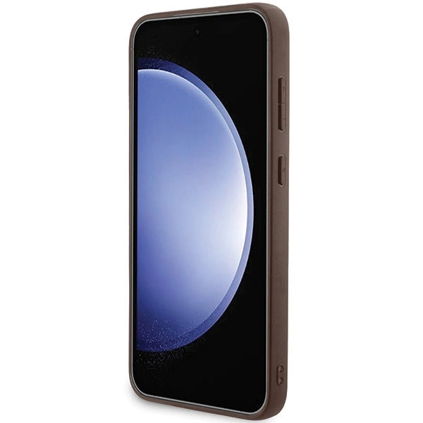 Guess GUHCS23FEHG4SGD S23 FE S711 guld/guld hardcase Glitter Script Big 4G