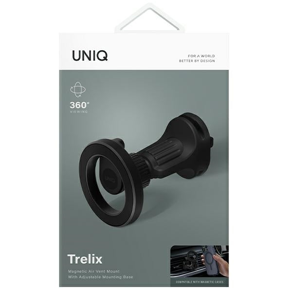 Uniq Trelix Car magnetisk bilholder til luftventil - sort