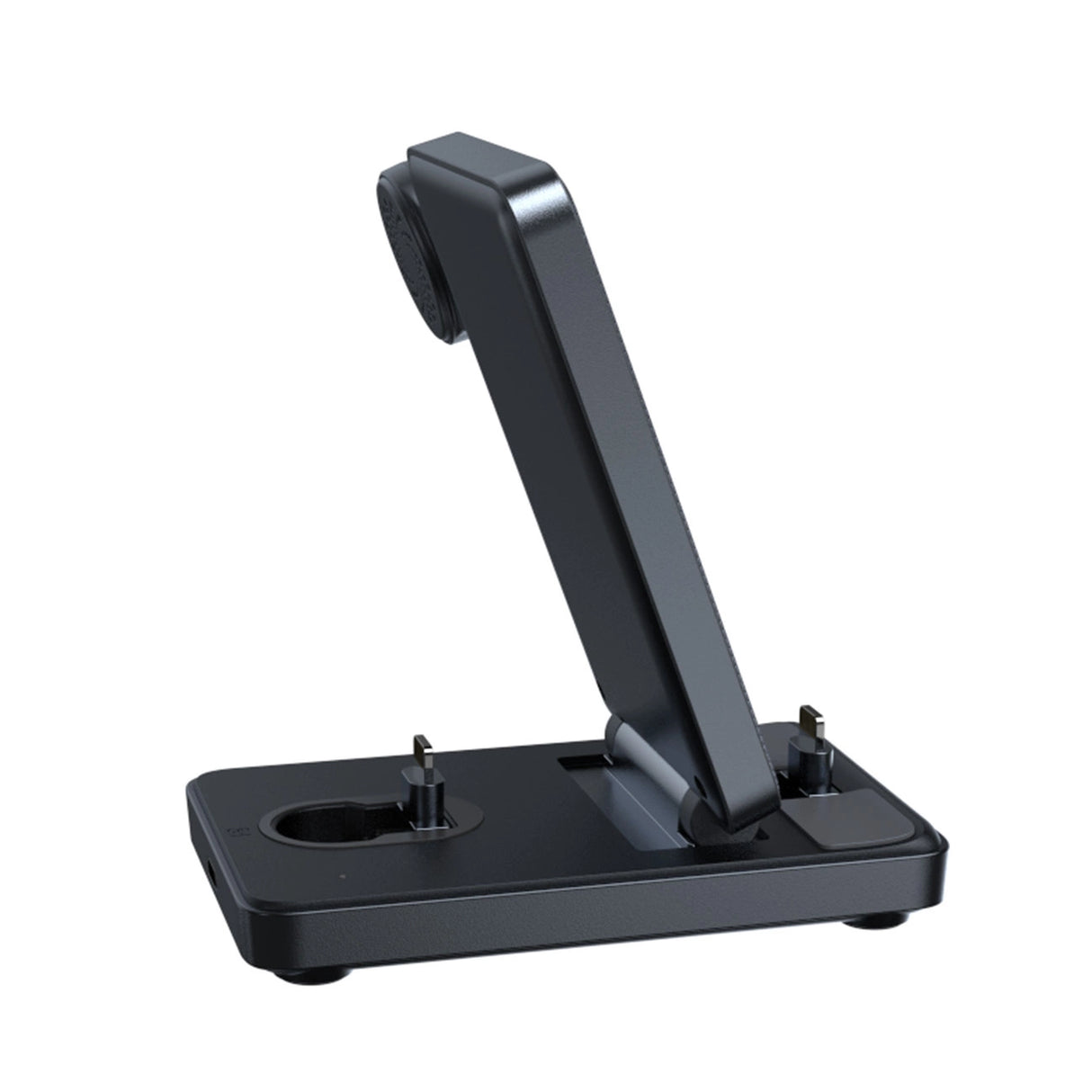 Joyroom JR-WQS02 iPhone AirPods Apple Watch 4in1 opladningsstation foldbar - sort