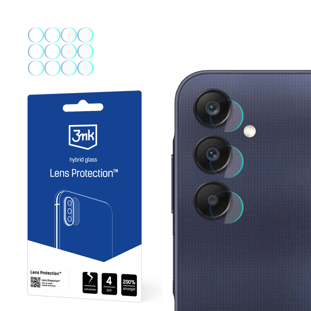 3mk Lens ProtectionTM hybridkameraglas til Samsung Galaxy A25 5G