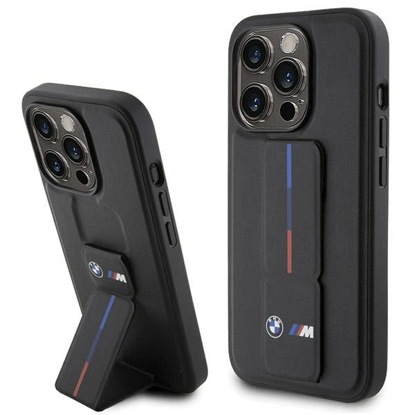 BMW Grip Hot Stamp æske til iPhone 15 Pro Max - sort