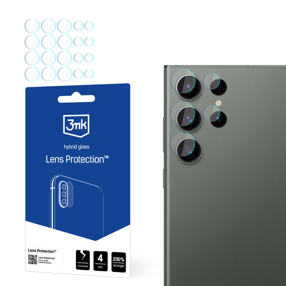 3mk Lens ProtectionTM hybridkameraglas til Samsung Galaxy S24 Ultra