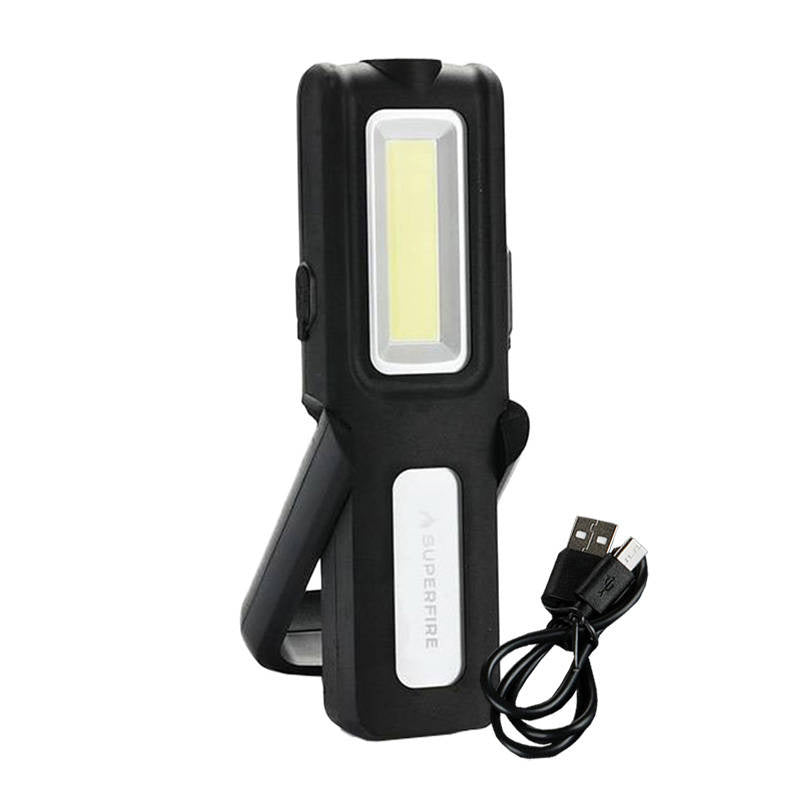 Fabrikantens lommelygte Superfire G12, 566lm, USB
