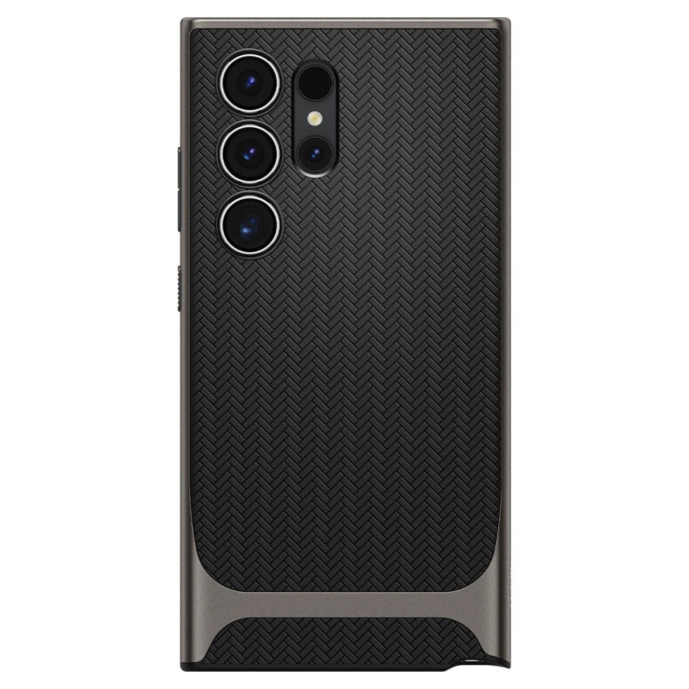 Spigen Neo Hybrid Case for Samsung Galaxy S24 Ultra - Metallic Gray