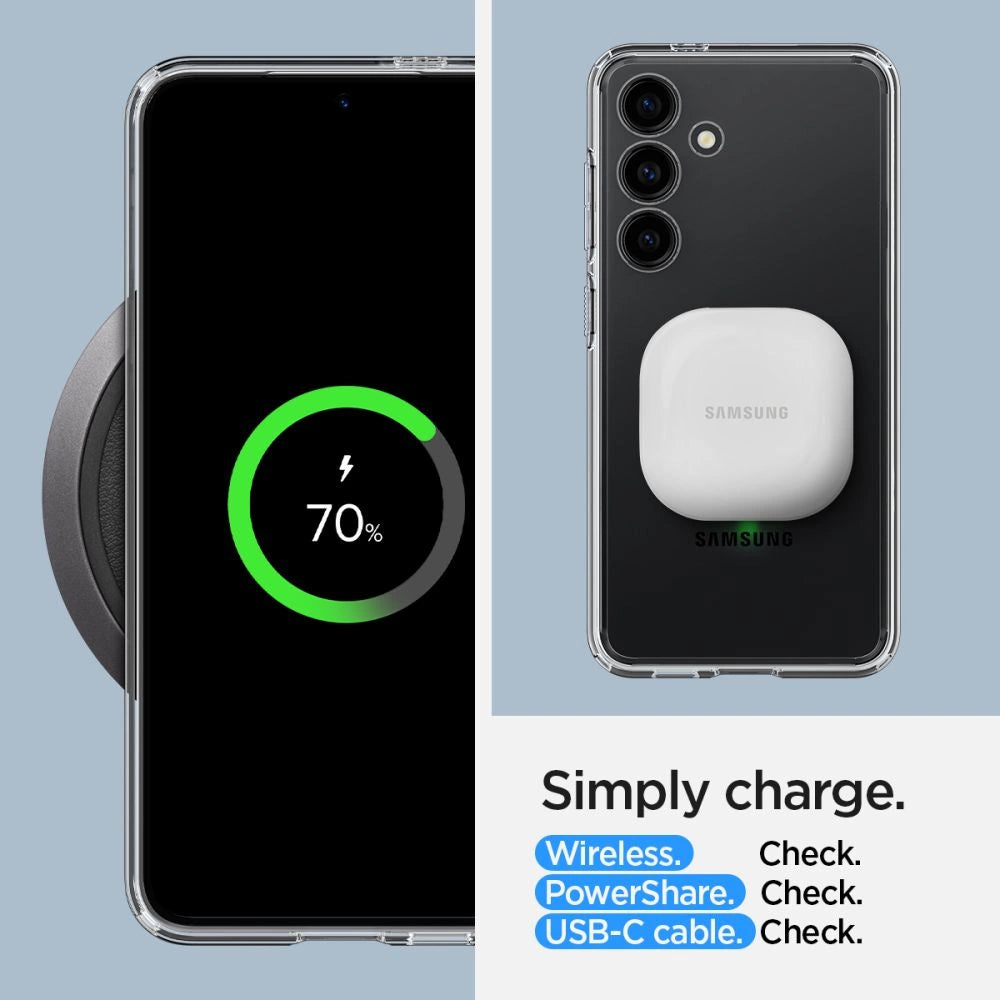 Spigen Ultra Hybrid Case for Samsung Galaxy S24 - Clear