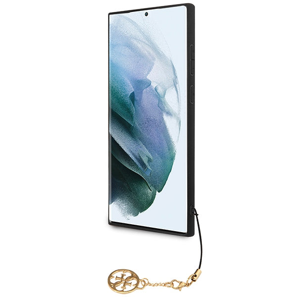 Guess 4G Charms Collection case for Samsung Galaxy S24 Ultra - black