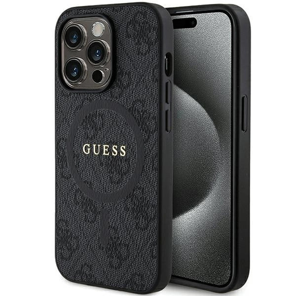 Guess 4G Collection MagSafe Case til iPhone 14 Pro - sort