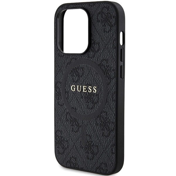 Guess 4G Collection MagSafe Case til iPhone 14 Pro - sort