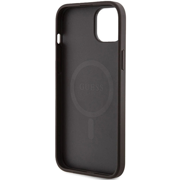 Guess 4G Collection MagSafe Case til iPhone 14/15/13 - Brunt