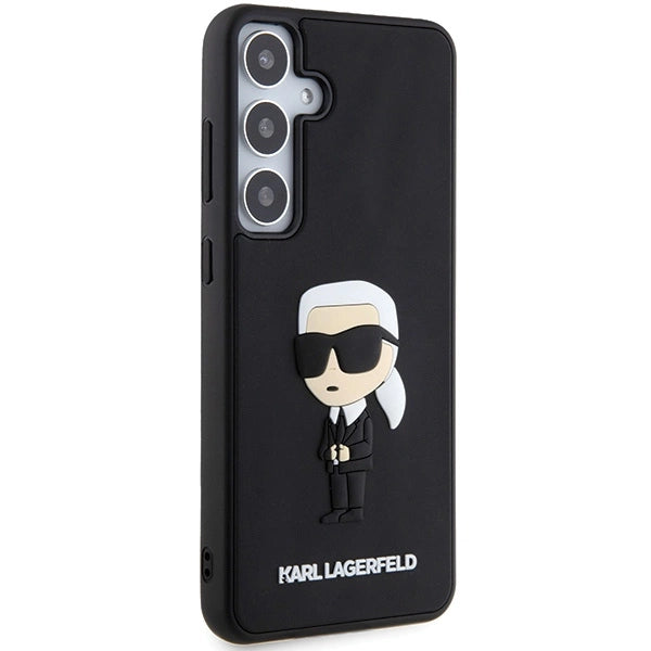 Karl Lagerfeld 3D Rubber Ikonik case for Samsung Galaxy S24 - black
