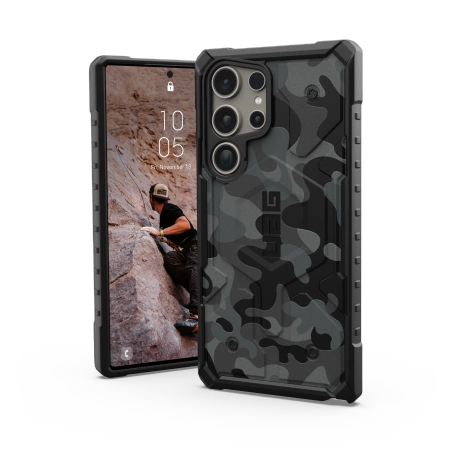 UAG Pathfinder Magnet SE-hylster til Samsung Galaxy S24 Ultra 5G med magnetisk modul - camouflagegrå