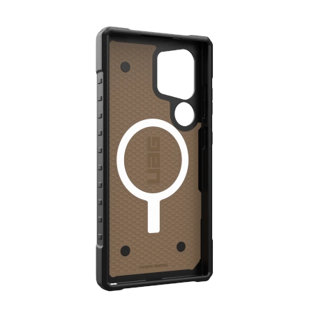 UAG Pathfinder Magnet SE-hylster til Samsung Galaxy S24 Ultra med magnetisk modul - brun camouflage