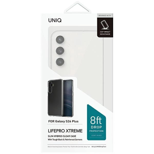 Uniq LifePro Xtreme fodtøj til Samsung Galaxy S24+ - gennemsigtigt