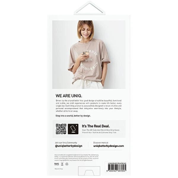 Uniq LifePro Xtreme fodtøj til Samsung Galaxy S24+ - gennemsigtigt