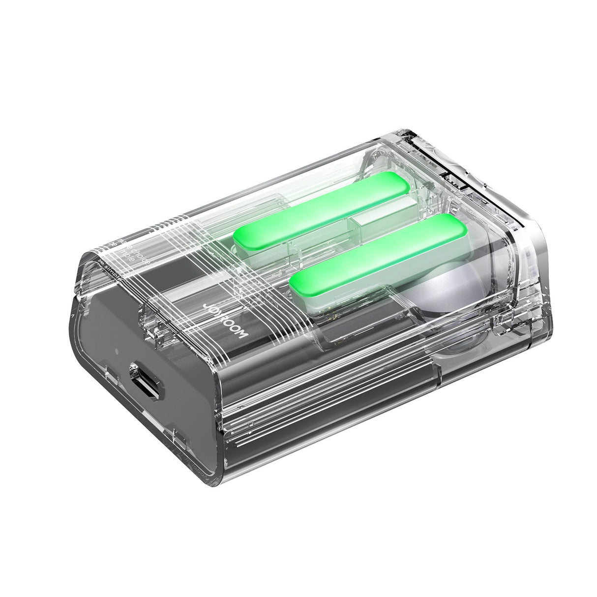 TWS Joyroom JR-TC1 IceLens Series trådløse hovedtelefoner med LED-lys - sort