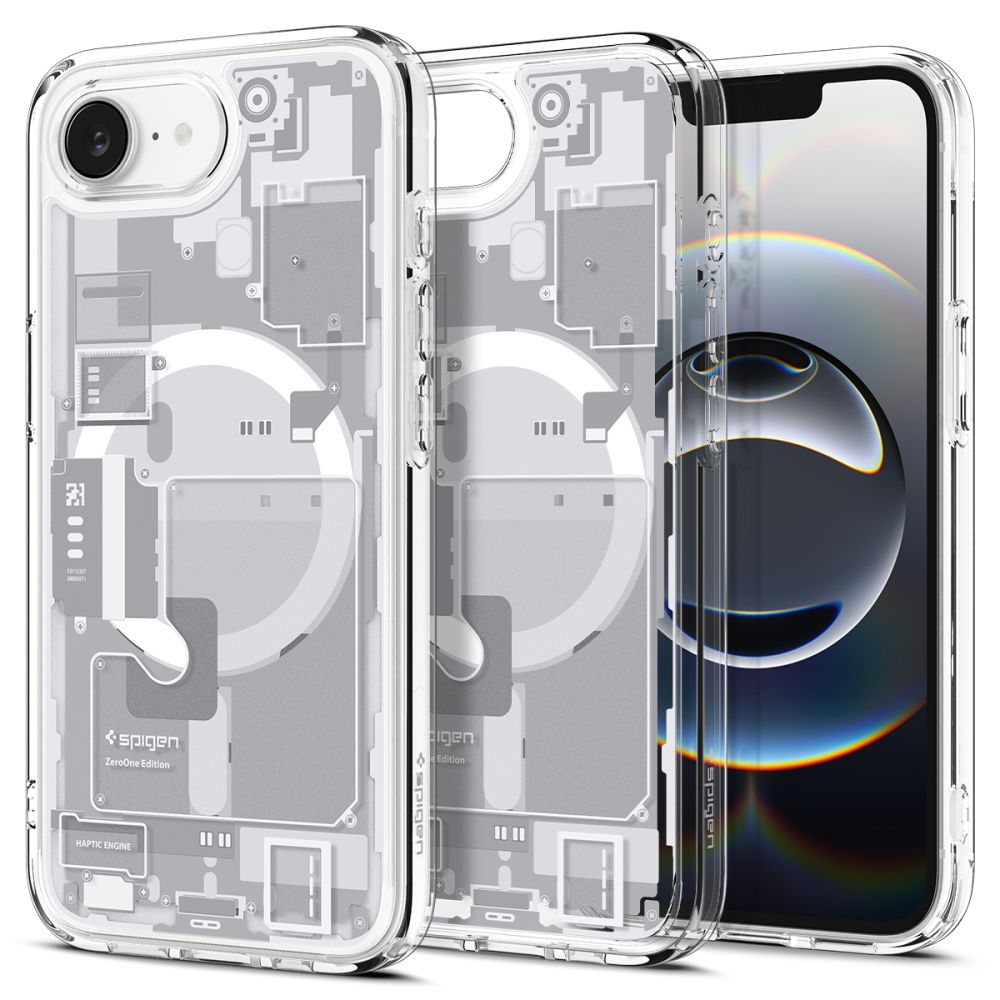 Spigen Ultra Hybrid Magsafe Iphone 16 E / 17 E Zero One Hvid