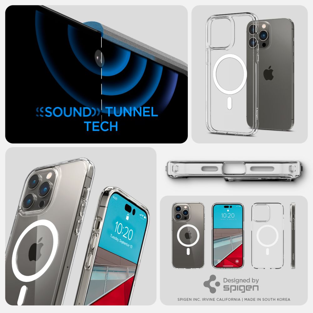 Spigen Ultra Hybrid Magsafe Iphone 14 Pro Hvid