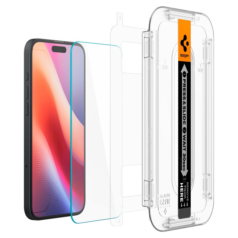 Hærdet Glas Spigen Glas.Tr ”Ez Fit” Iphone 15 / 16 Clear