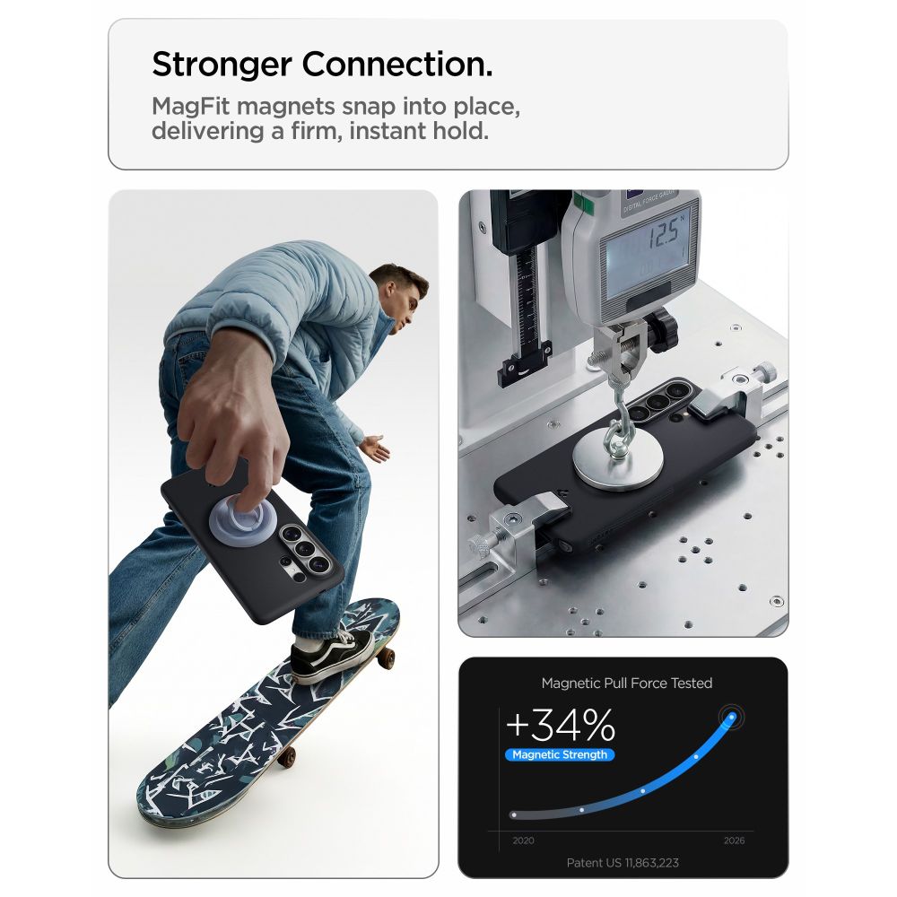 Spigen Nano Pop Mag Magsafe Galaxy S26 Ultra Sort Sesam