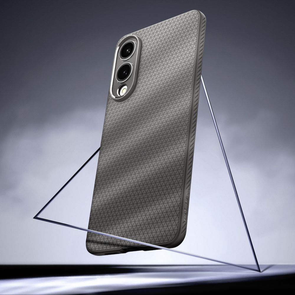Spigen Liquid Air Galaxy S25 Edge Marmorgrå