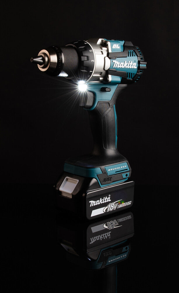 Makita DDF489Z elektrisk skruetrækker & slagbor 1800 rpm Sort, Blå, Stål