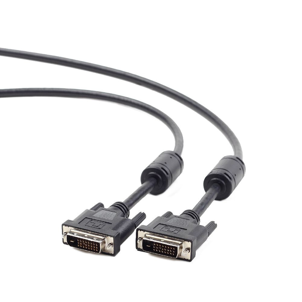 Gembird CC-DVI2-BK-6 DVI kabel 1,8 m DVI-D Sort