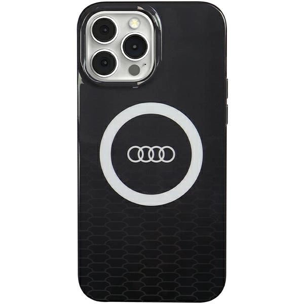 Audi IML Big Logo MagSafe-hylster til iPhone 13 Pro / 13 - sort