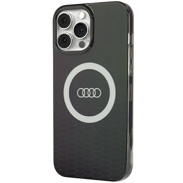 Audi IML Big Logo MagSafe-hylster til iPhone 13 Pro / 13 - sort