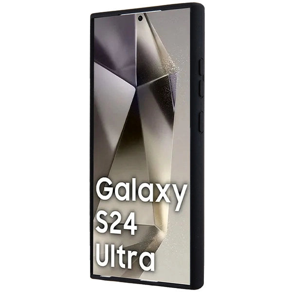 BMW M Silicone Printed Ring MagSafe-kasse til Samsung Galaxy S24 Ultra - sort