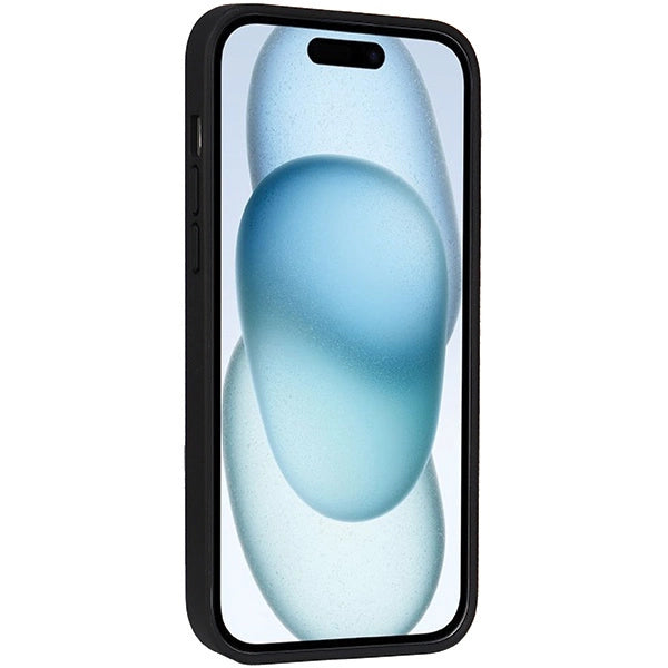 Audi syntetisk læderkasse med MagSafe til iPhone 15/14/13 - sort