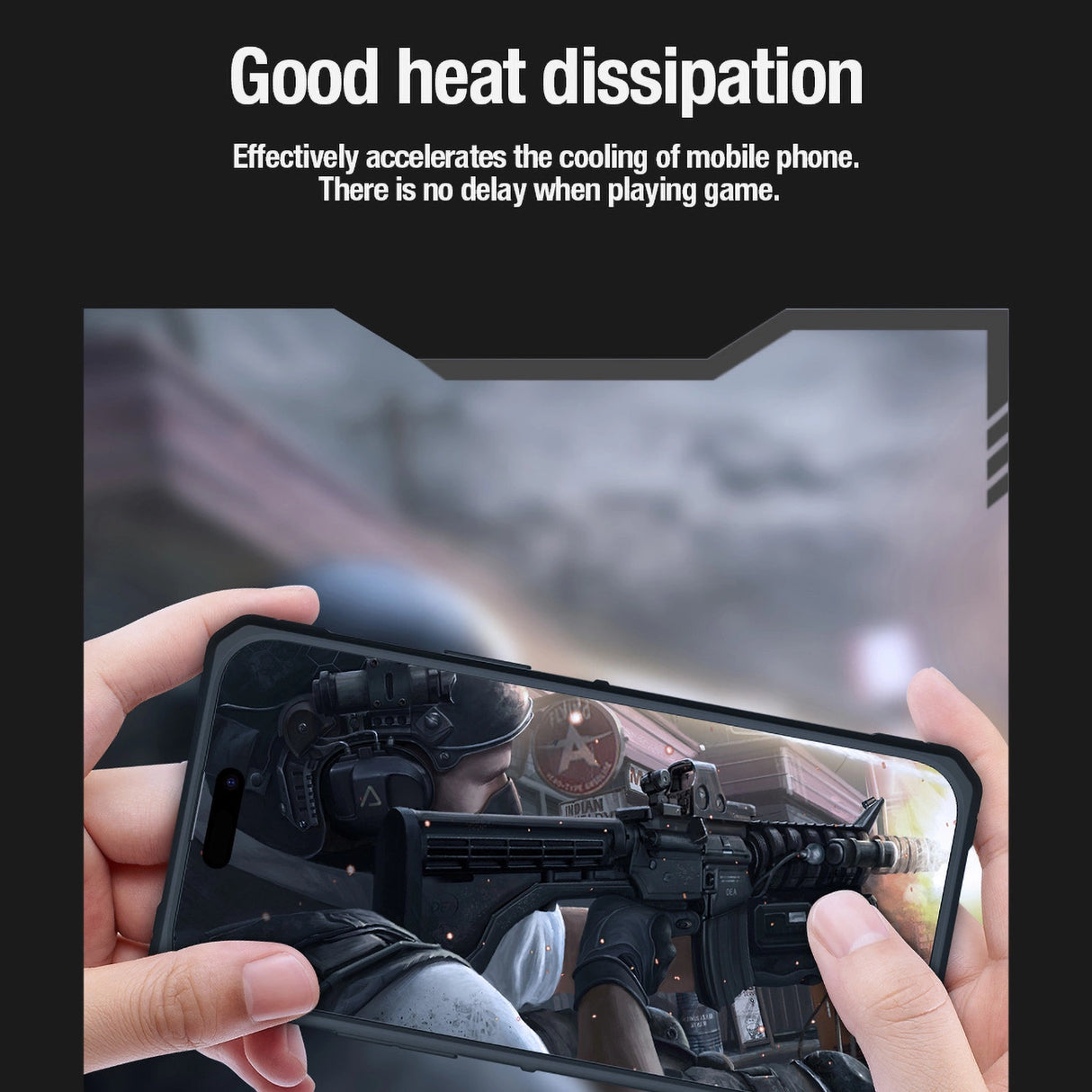 Nillkin Adventurer Pro Case til iPhone 14 Pro - sort