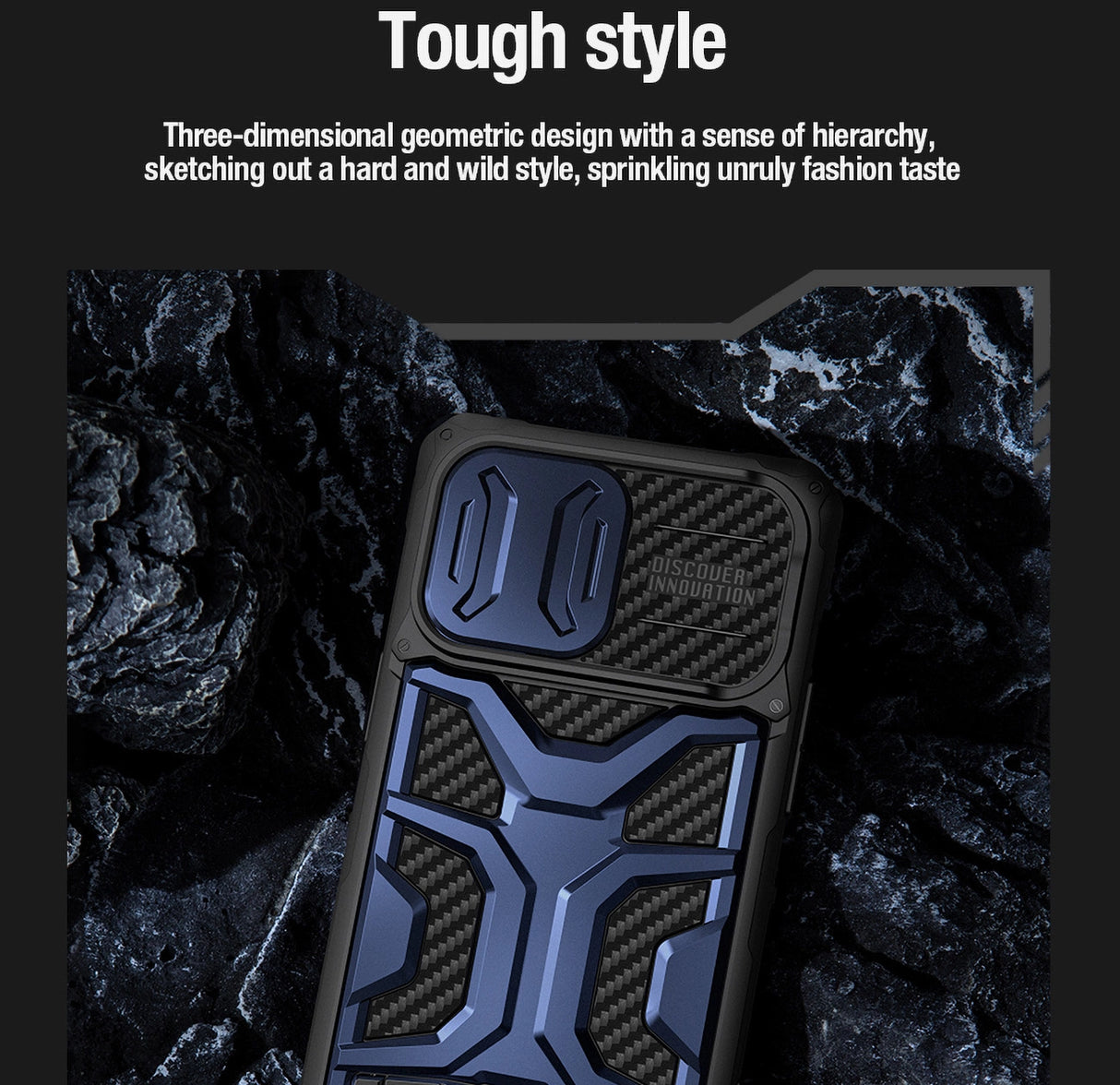 Nillkin Adventurer Pro Case til iPhone 14 Pro - sort