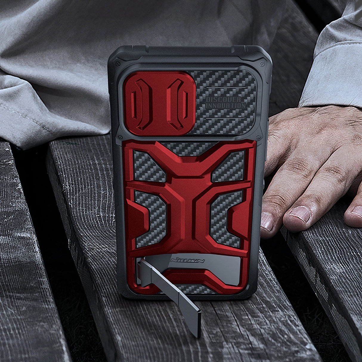 Nillkin Adventurer Pro Case til iPhone 14 Pro - sort