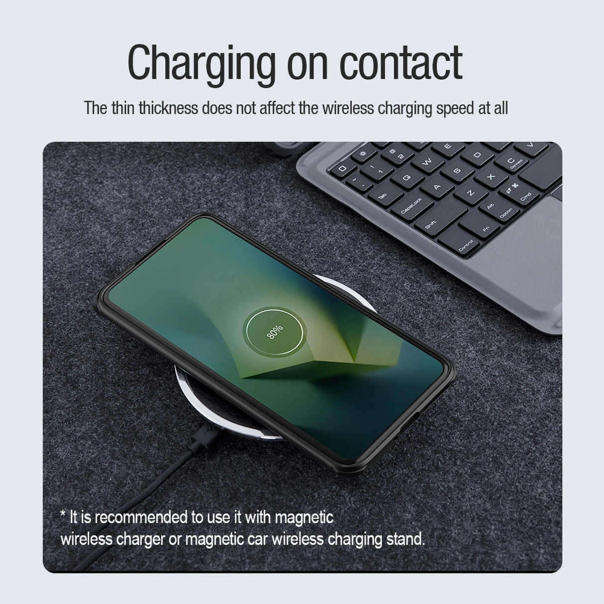 Nillkin Super Frosted Shield Pro Magnetic Case til Xiaomi 14 - sort