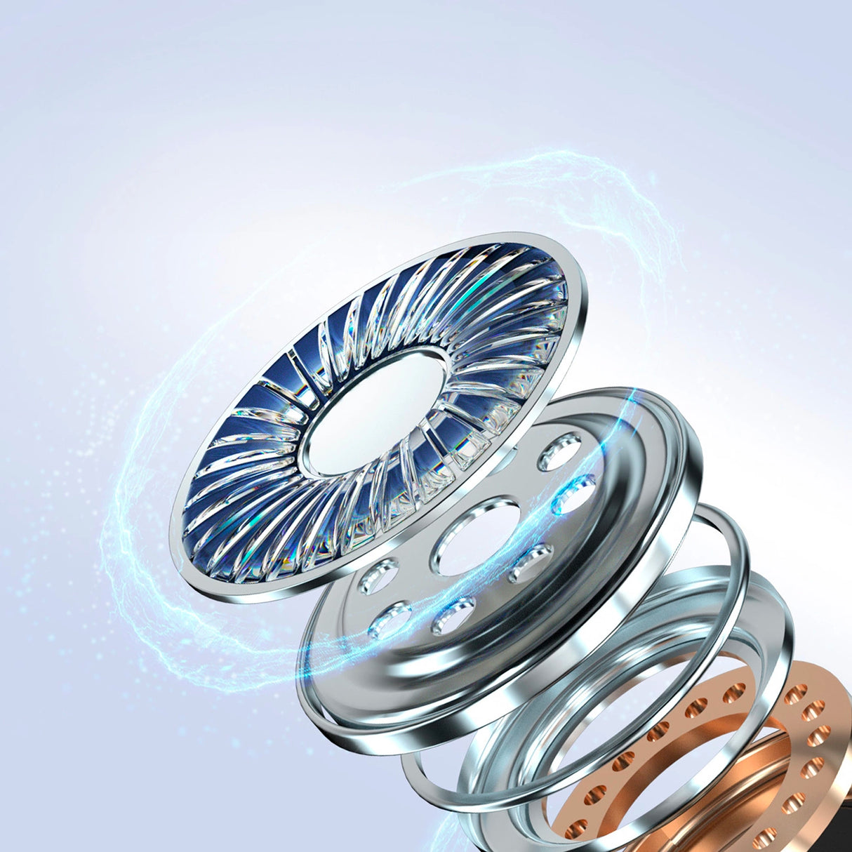 Tronsmart Soundi R4 trådløs Bluetooth 5.3 ENC hovedtelefoner - hvid