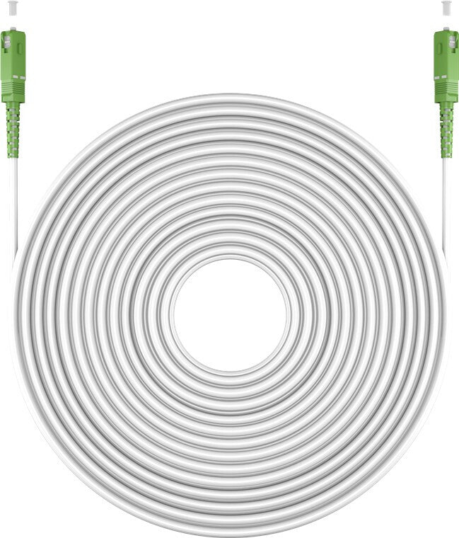 Goobay 59594 InfiniBand og fiberoptisk kabel 1 m SC FTTH Hvid
