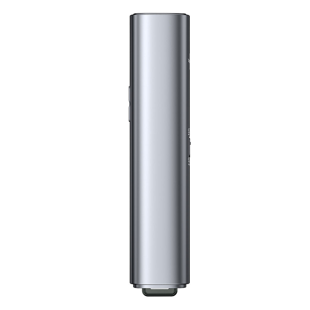 Baseus Orange Dot Wireless Presentation Laser Pointer - Gray (with battery)