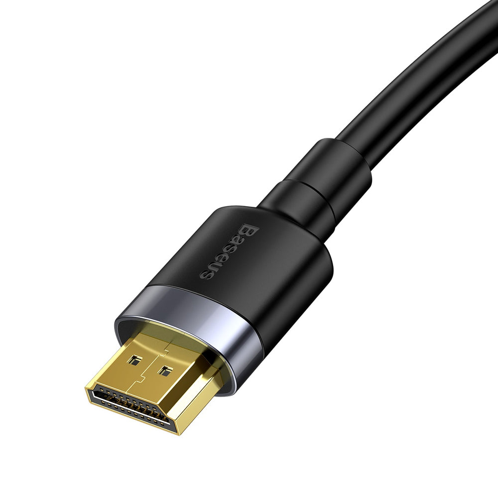 Baseus Cafule HDMI / HDMI 2.0 4K 60 Hz 3D 18 Gbps kabel - sort