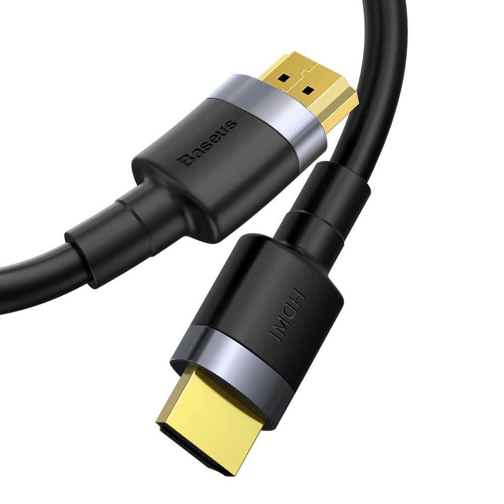 Baseus Cafule HDMI / HDMI 2.0 4K 60 Hz 3D 18 Gbps kabel - sort