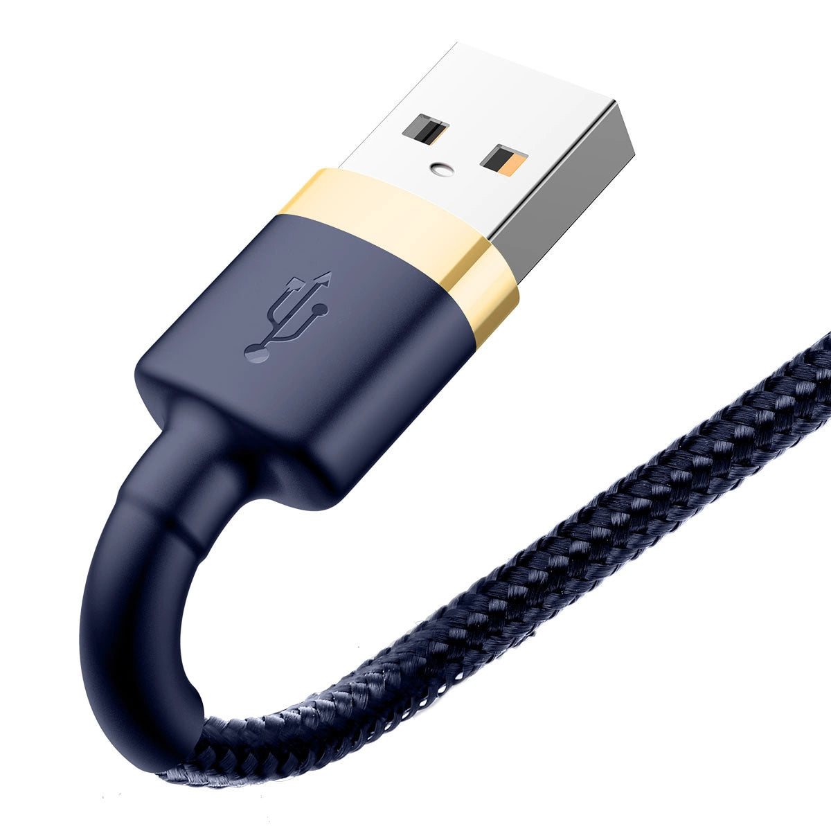 Baseus Cafule USB-A / Lightning 2.4A QC 3.0 kabel 1 m - blå-guld