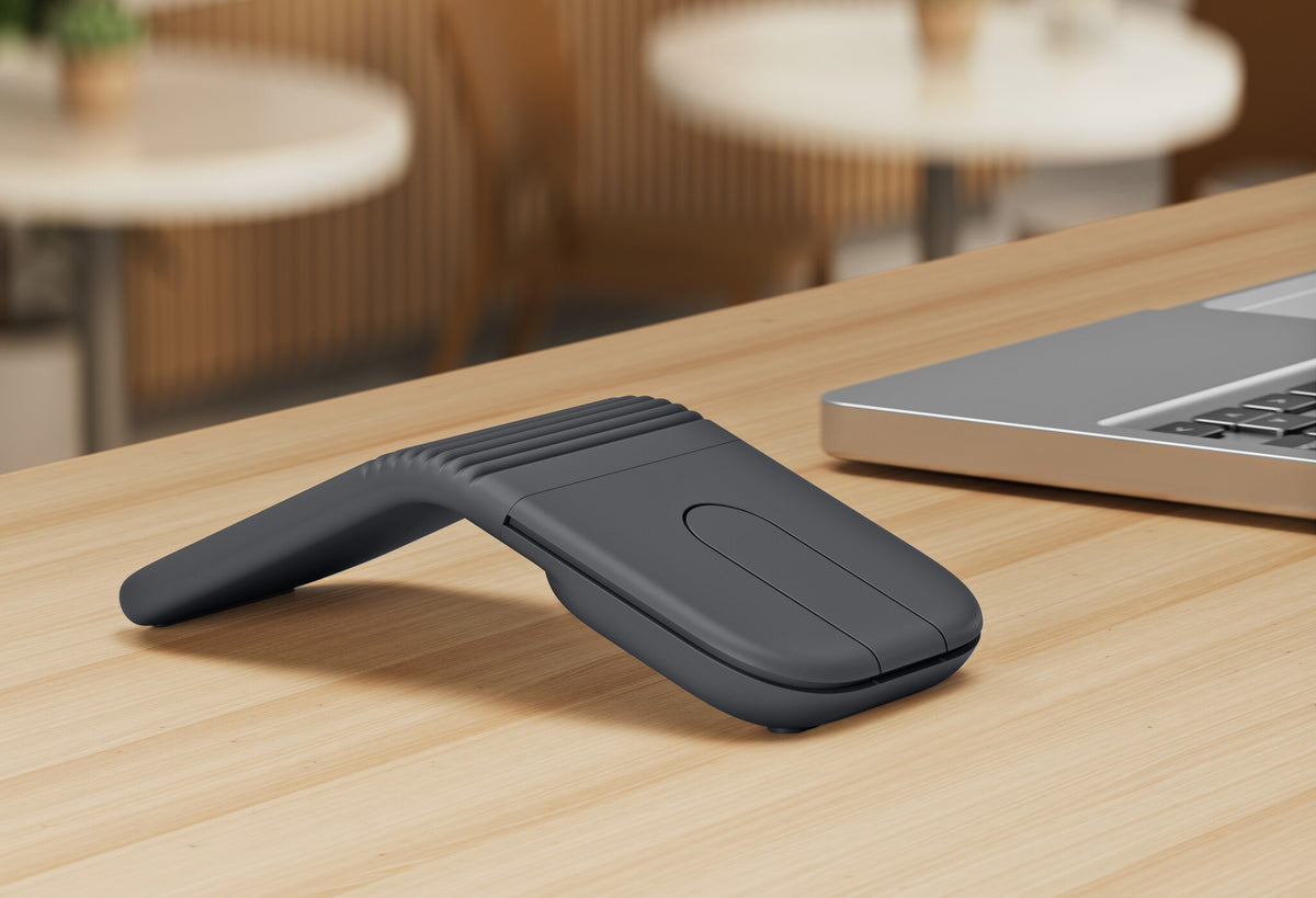 Logitech Mobi Fold Optisk Trådløs Sort