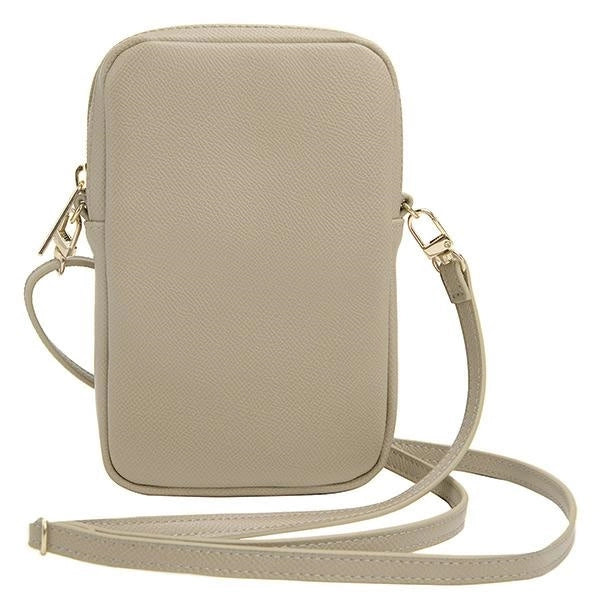 Guess Zip Triangle 4G phone bag - gold