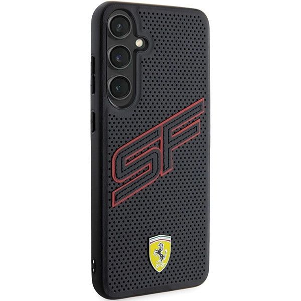 Ferrari Big SF Perforeret kuffert til Samsung Galaxy S24 - sort